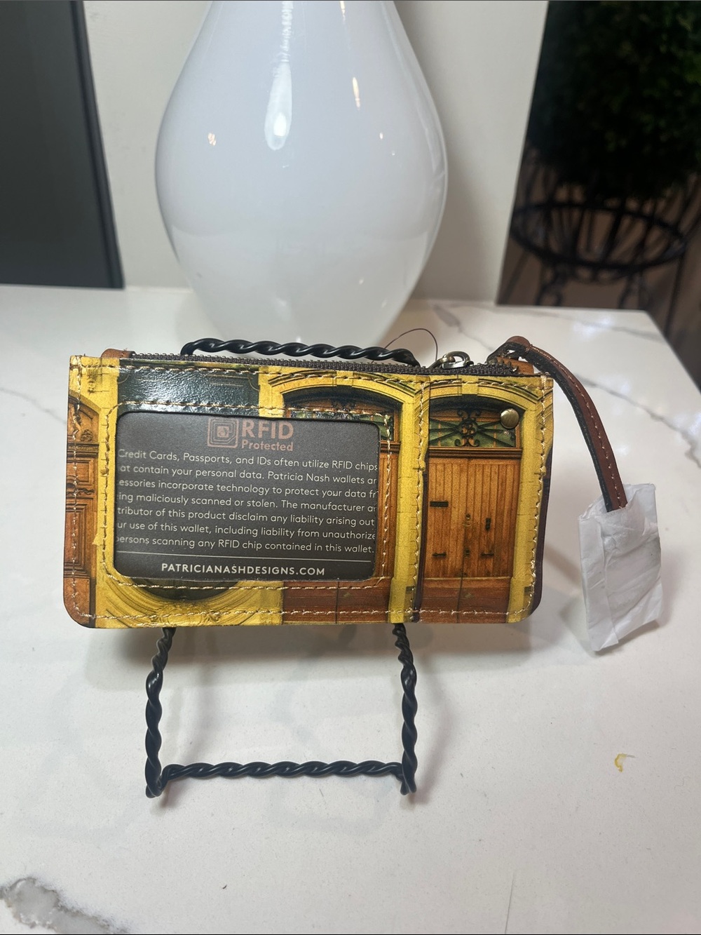 Patricia Nash DOORWAYS TO ITALY Gela Key/ID Case - Picture 5 of 12